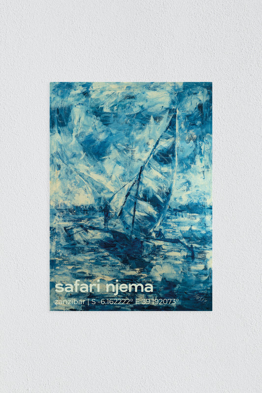 Poster "Safari njema"