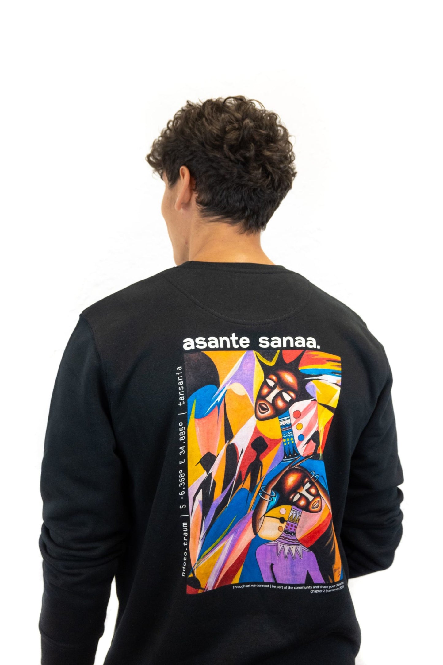 Sweatshirt "Ayoub" Backprint