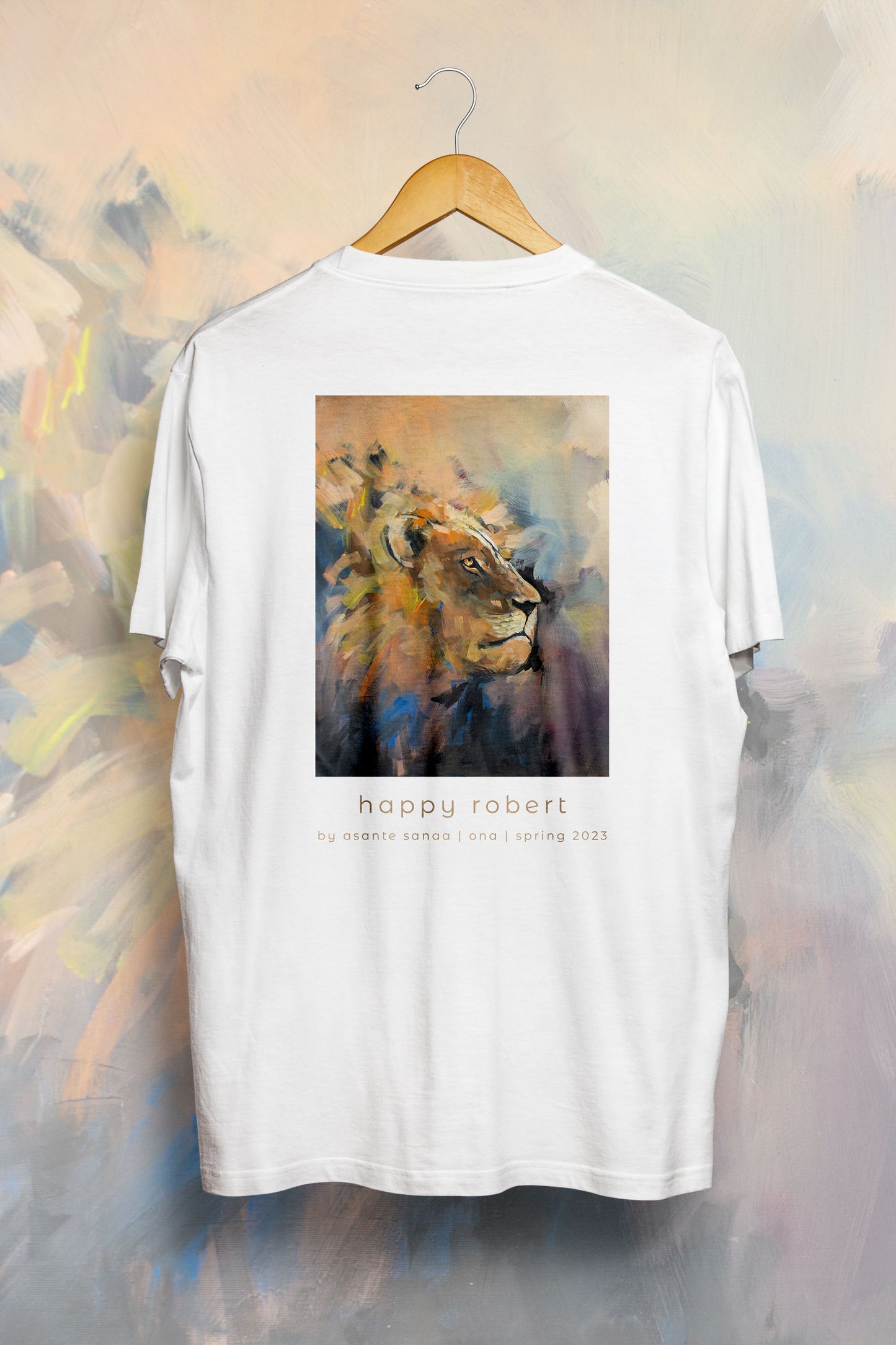 Shirt “Happy Lion” Backprint