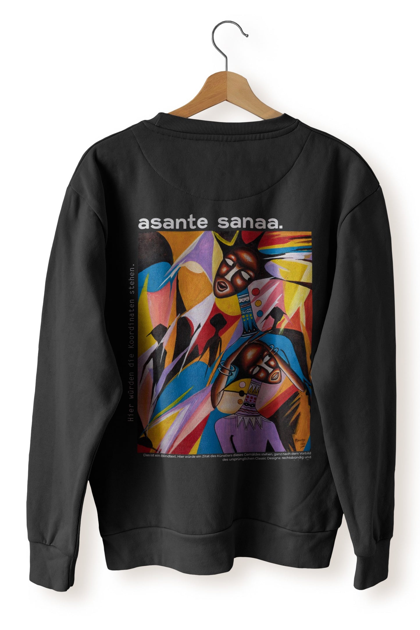 Sweatshirt "Ayoub" Backprint