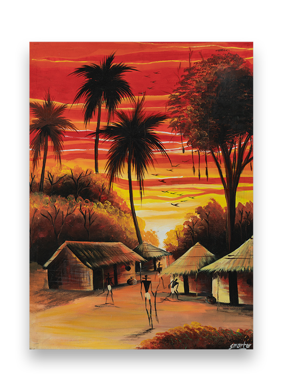 Village Sunset