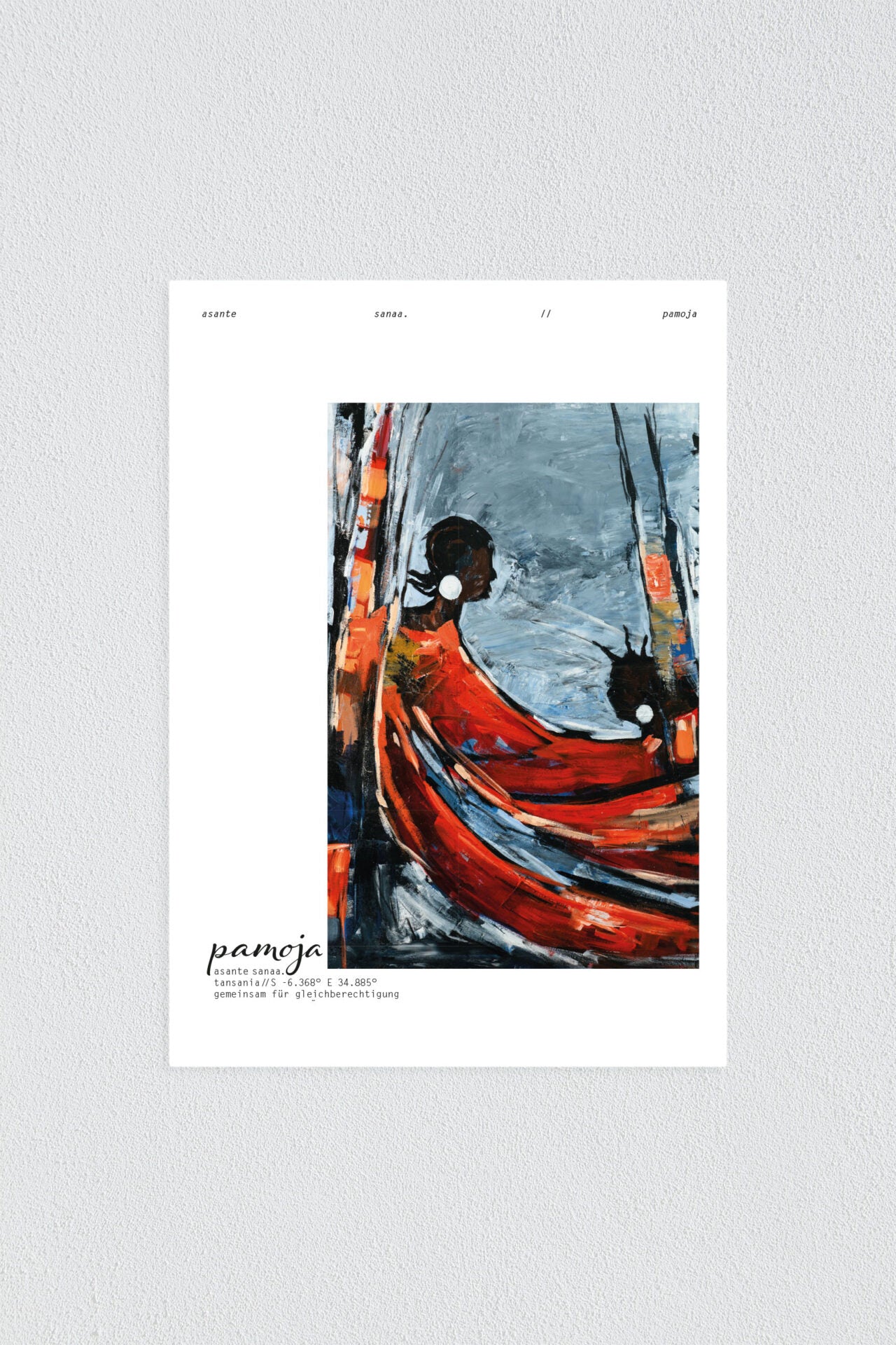 Poster "Mother and Child"