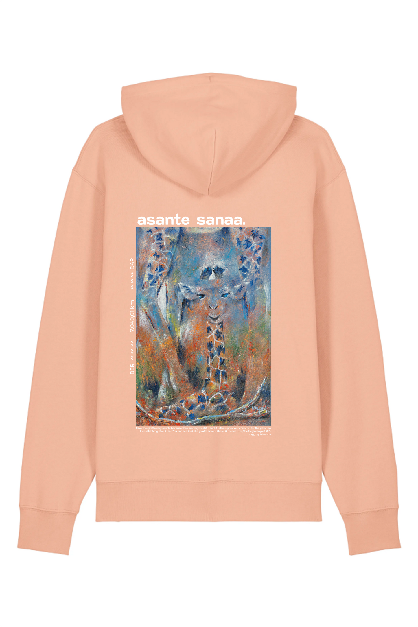 Hoodie "Mwasha" Backprint