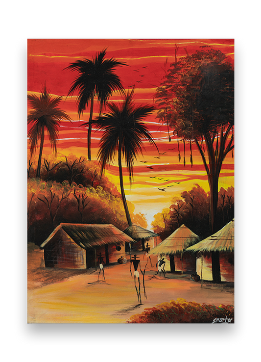 Village Sunset